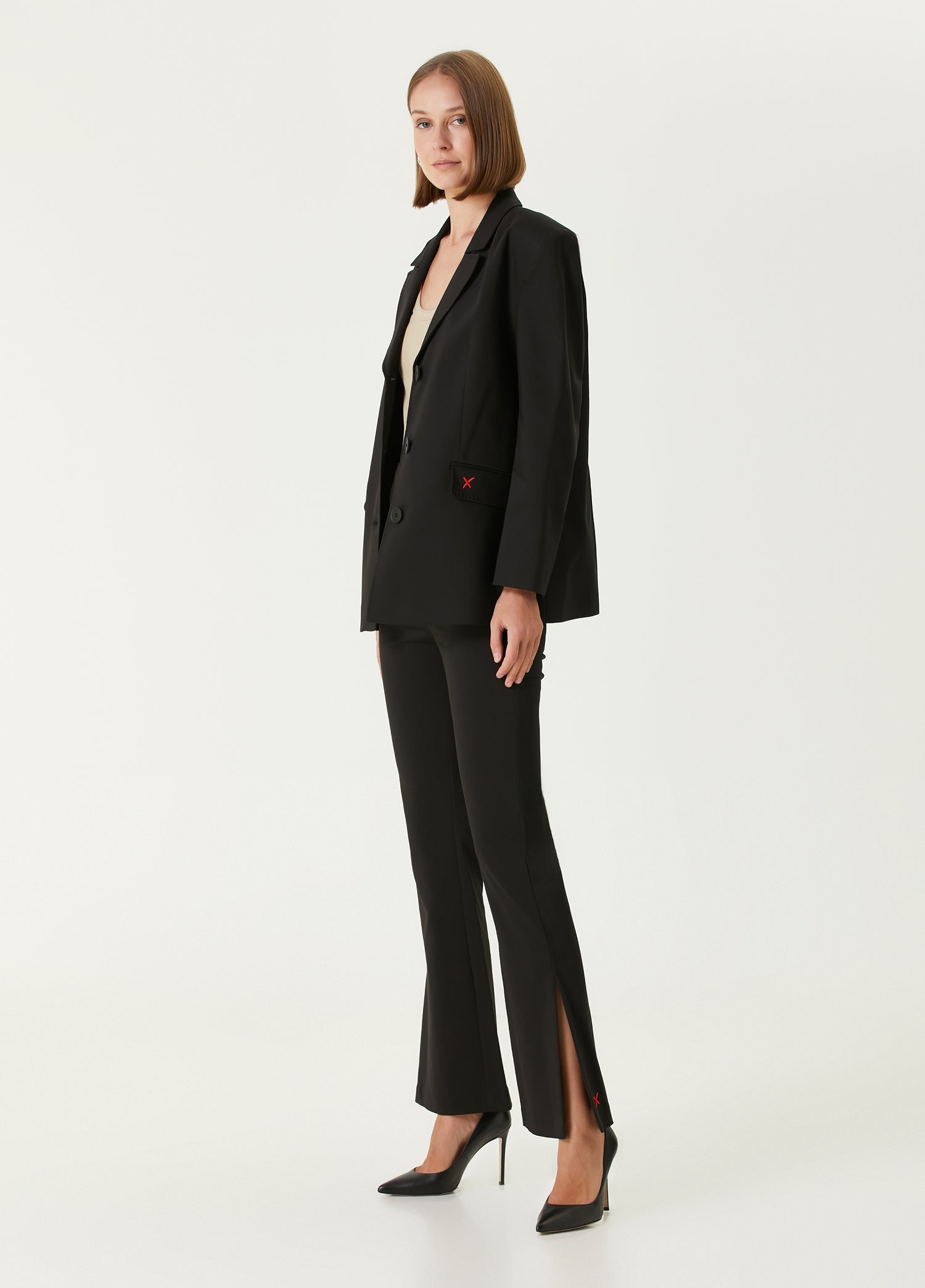 Cotton Classic Blazer - Black